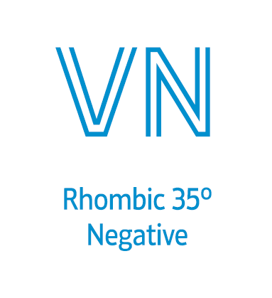 VN - RHOMBIC 35º NEGATIVE