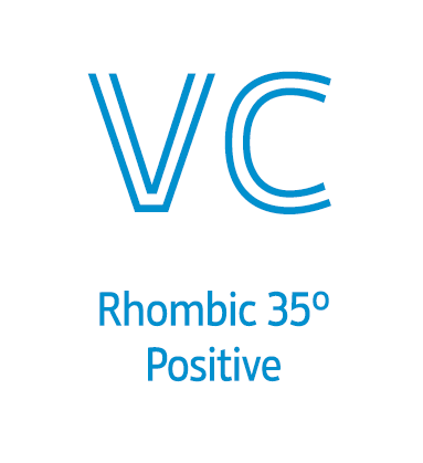 VC - RHOMBIC 35º POSITIVE