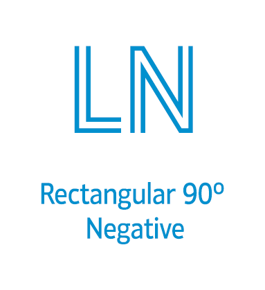 LN - RECTANGULAR 90º NEGATIVE