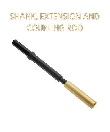 Shank, Extesion and Coupling Rod